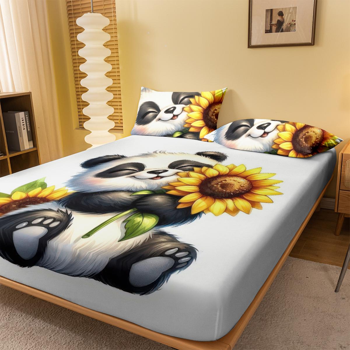 1 Cartoon Cute Animal Panda Digital Printed Frosted Fitted Sheet,bedroom Printed Bed Cover,bedding(No Pillowcase) 71x132cm
1 Cartoon Cute Animal Panda Digital Printed Frosted Fitted Sheet,bedroom Printed Bed Cover,bedding(No Pillowcase) 71x132cm
