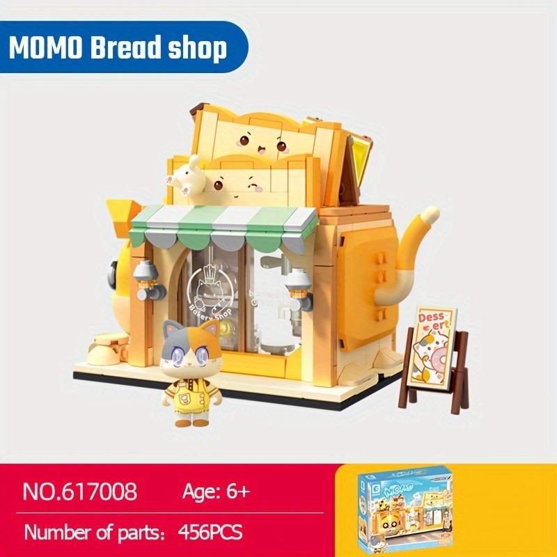 Набор строительных блоков с изображением кошек, кофейней, пекарней и магазином игрушек, вид на город и улицу, идеальный для декора дома и подарков No Box
Набор строительных блоков с изображением кошек, кофейней, пекарней и магазином игрушек, вид на город и улицу, идеальный для декора дома и подарков No Box