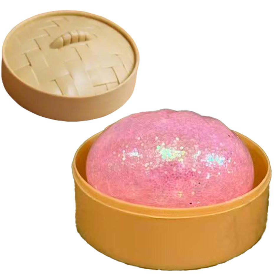 3 types Glitter Dumpling Glitter Dumpling Squishy with Box Dumplings Sensory Squeeze Toy for Stress Relief
3 types Glitter Dumpling Glitter Dumpling Squishy with Box Dumplings Sensory Squeeze Toy for Stress Relief