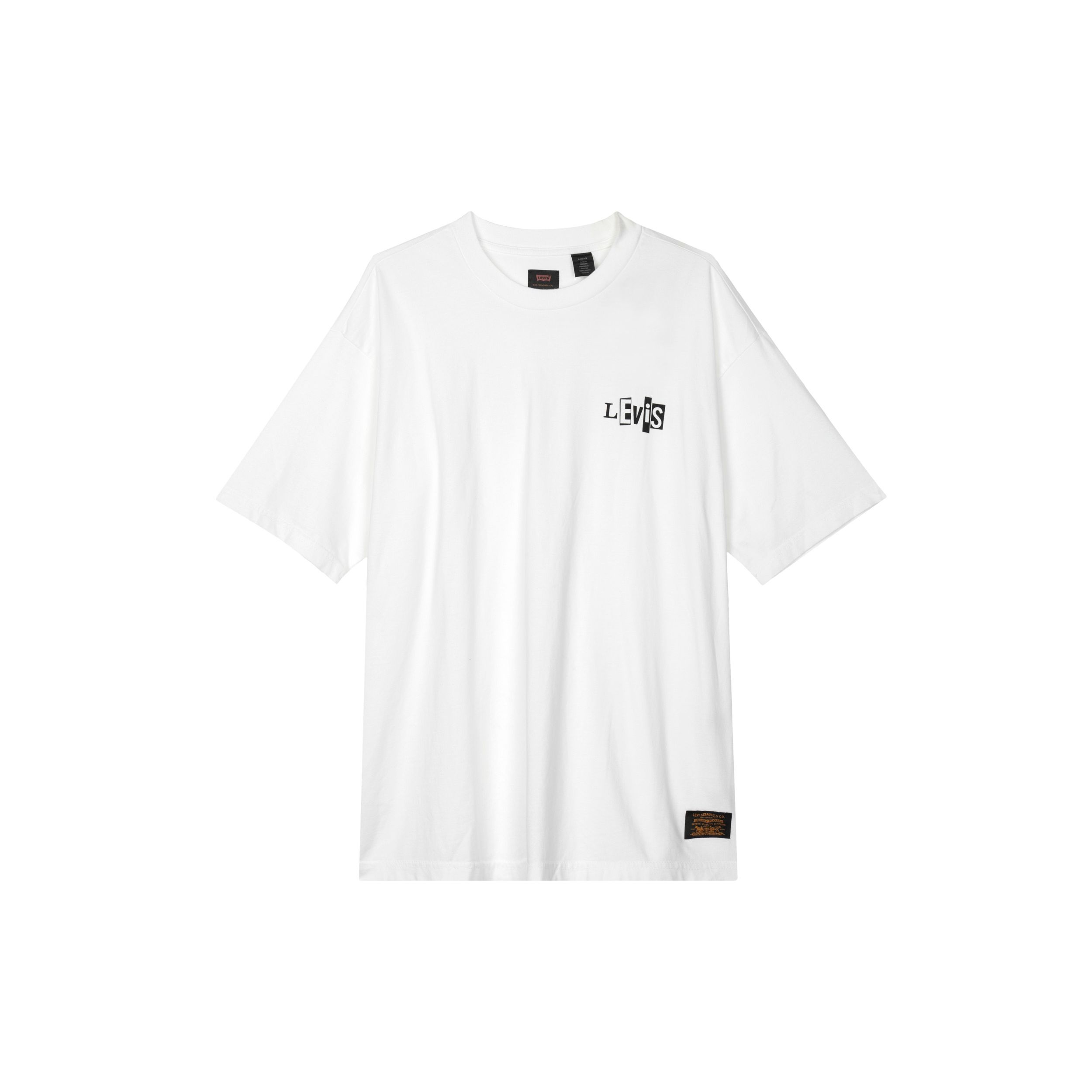 Мужская футболка с коротким рукавом и круглым вырезом, с принтом логотипа Levis, белая A1005-0001 L
Мужская футболка с коротким рукавом и круглым вырезом, с принтом логотипа Levis, белая A1005-0001 L