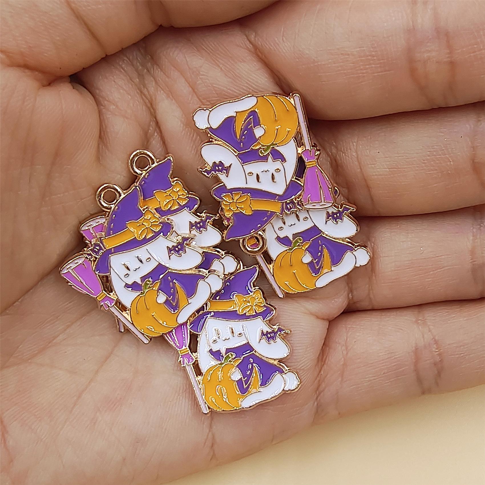 Ghost Monster DIY Accessories Halloween Electroplated Mummy Fashion Handmade Material 6/10pcs Pendant Beads
Ghost Monster DIY Accessories Halloween Electroplated Mummy Fashion Handmade Material 6/10pcs Pendant Beads
