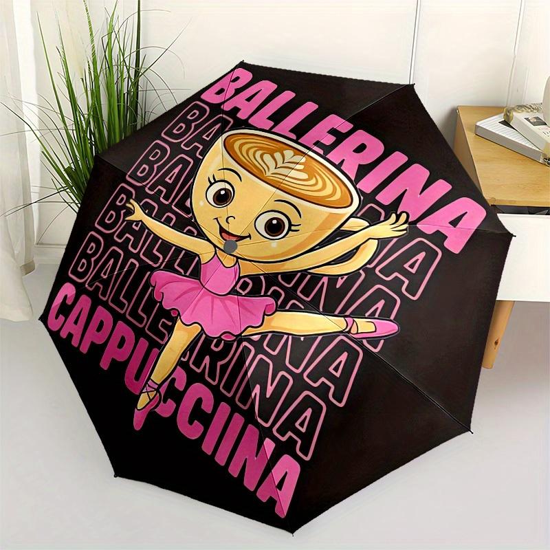 1pc Ballerina Cappuccino Umbrella with Plastic Handle,Suitable for All Seasons Home Travel Outdoor UmbrellaM1082
1pc Ballerina Cappuccino Umbrella with Plastic Handle,Suitable for All Seasons Home Travel Outdoor UmbrellaM1082