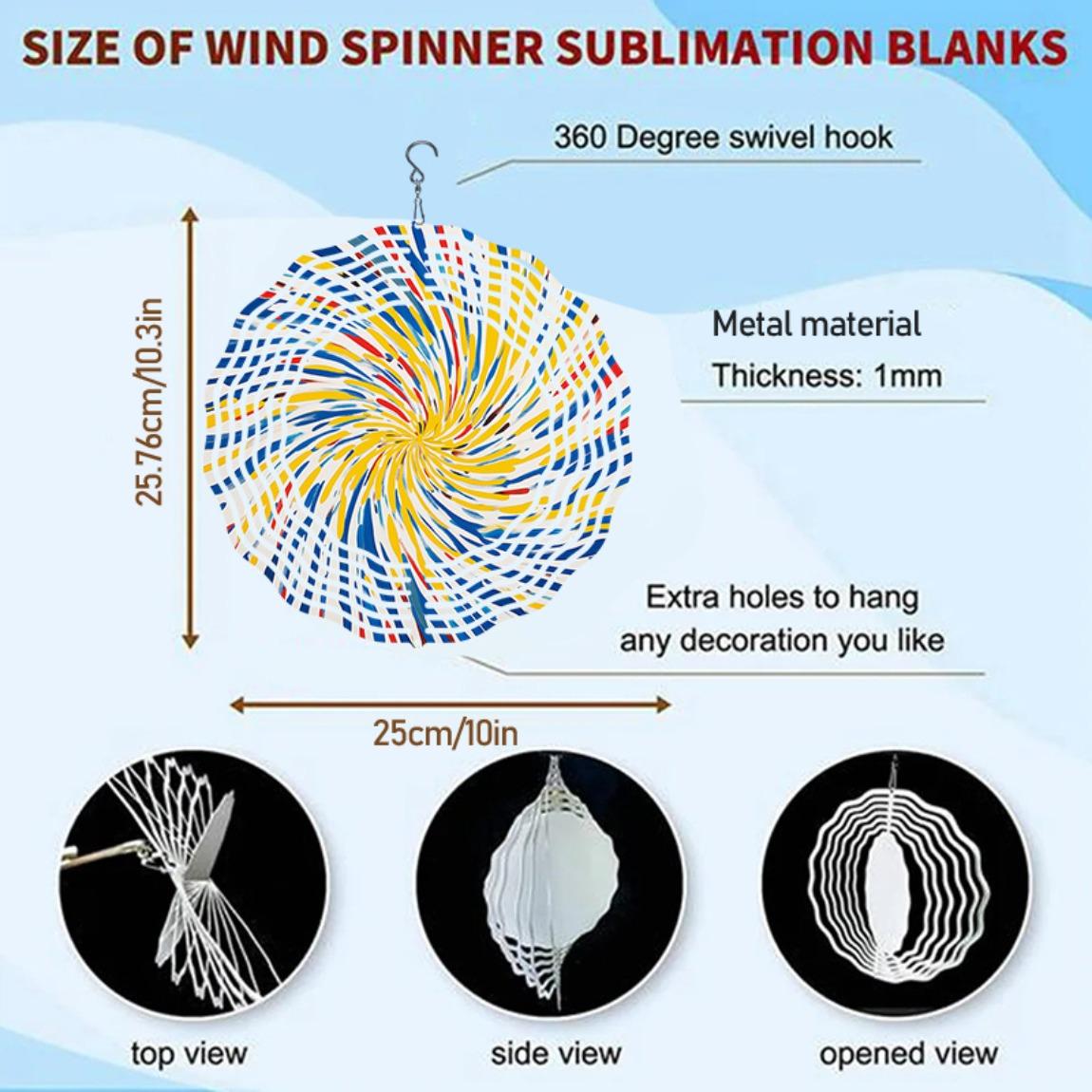 Металлический вращающийся колокольчик ветра, уличный декор для сада с красочными концентрическими кругами и полосами, кинетическое искусство, работающее от ветра, для патио, двора или в подарок
Металлический вращающийся колокольчик ветра, уличный декор для сада с красочными концентрическими кругами и полосами, кинетическое искусство, работающее от ветра, для патио, двора или в подарок