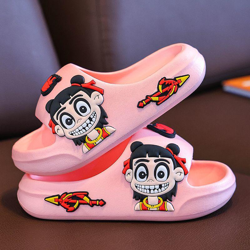 Детские летние мультяшные тапочки Nezha - Нескользящие, Супермягкие для мальчиков и девочек 24-25
Детские летние мультяшные тапочки Nezha - Нескользящие, Супермягкие для мальчиков и девочек 24-25