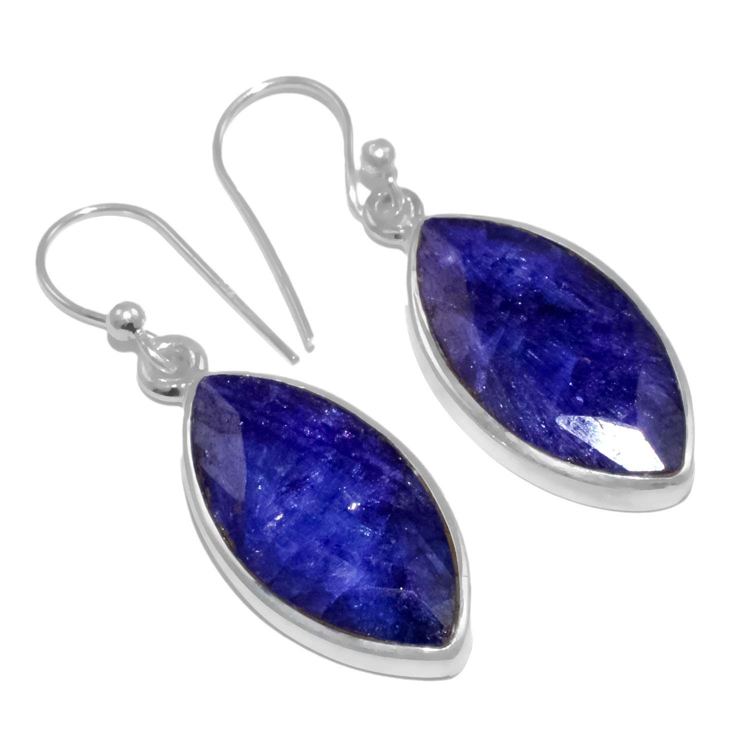 Blue Sapphire Gemstone Earrings Solid 925 Sterling Silver Handmade Earrings Jewelry Gift For Women And Girls E-1680
Blue Sapphire Gemstone Earrings Solid 925 Sterling Silver Handmade Earrings Jewelry Gift For Women And Girls E-1680