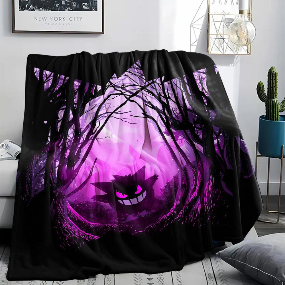 Gengar Cartoon pattern Flannel Blanket, High quality Comfortable for All Seasons, Home Decor, Warmth and Comfort, Perfect for Gifts. 130cm x 150cm
Gengar Cartoon pattern Flannel Blanket, High quality Comfortable for All Seasons, Home Decor, Warmth and Comfort, Perfect for Gifts. 130cm x 150cm