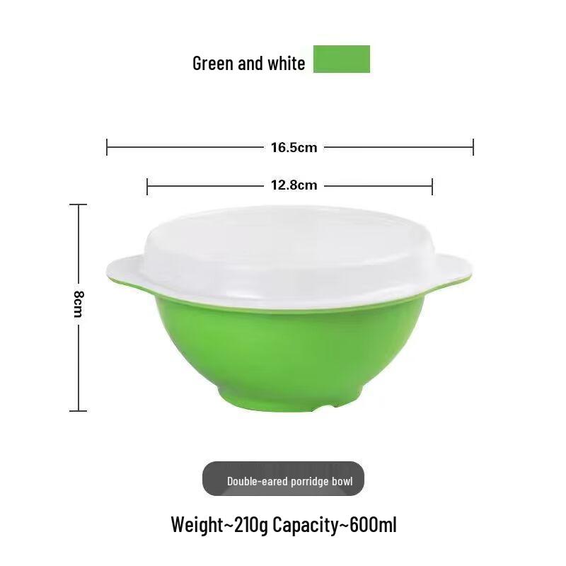 Jijun Melamine Dual-Handle Porridge & Soup Bowl Set
Jijun Melamine Dual-Handle Porridge & Soup Bowl Set