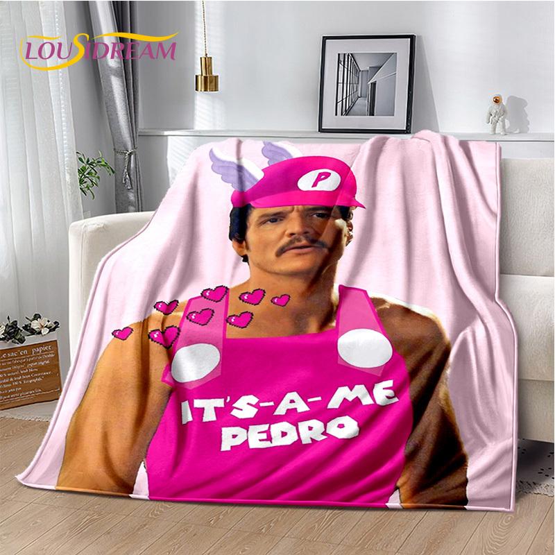 29 Style Pedro Pascal Funny Printing Blanket,Soft Throw Blanket for Home Bedroom Bed Sofa Picnic Travel Office Cover Gifts Kids 75x90cm( 29x35in )
29 Style Pedro Pascal Funny Printing Blanket,Soft Throw Blanket for Home Bedroom Bed Sofa Picnic Travel Office Cover Gifts Kids 75x90cm( 29x35in )