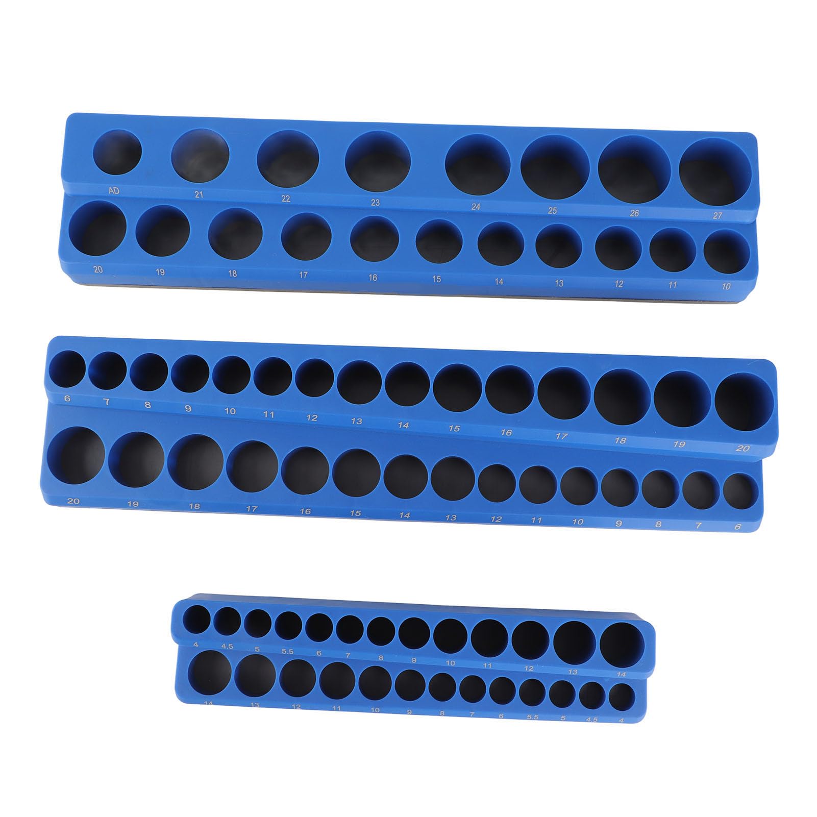 EBTOOLS Метрический набор из 3 предметов 1/4 , 3/8 и 1/2 Драйв Лоток для хранения торцевых головок для органайзера торцевых головок для ящика для инструментов
EBTOOLS Метрический набор из 3 предметов 1/4 , 3/8 и 1/2 Драйв Лоток для хранения торцевых головок для органайзера торцевых головок для ящика для инструментов