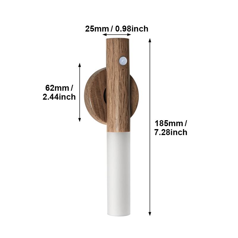 Smart Motion Sensor LED Wall Light LED Rechargeable Magnetic Wall Lamp Night Light Wood Wall Light Kitchen Cabinet Light Lamp
Smart Motion Sensor LED Wall Light LED Rechargeable Magnetic Wall Lamp Night Light Wood Wall Light Kitchen Cabinet Light Lamp
