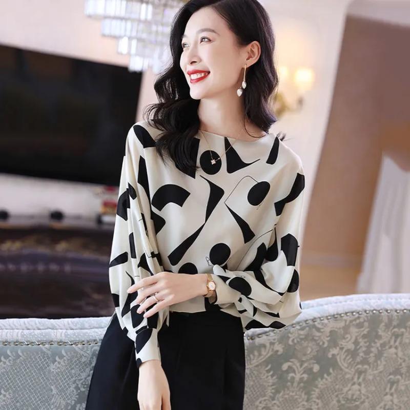 Long-sleeved Shirt for Women in Autumn New Ladylike Temperament Retro Versatile Lantern Sleeve Chiffon Shirt Feminine Niche Top XL
Long-sleeved Shirt for Women in Autumn New Ladylike Temperament Retro Versatile Lantern Sleeve Chiffon Shirt Feminine Niche Top XL