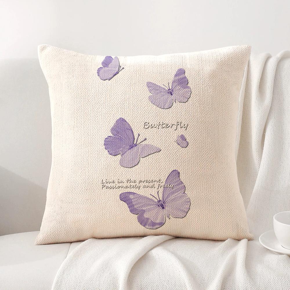 Beautiful butterfly pattern Cushion Cover Natural Linen Organic Fabric DoubleSided Printing Sofa Home Decor Breathable 30x30cm
Beautiful butterfly pattern Cushion Cover Natural Linen Organic Fabric DoubleSided Printing Sofa Home Decor Breathable 30x30cm
