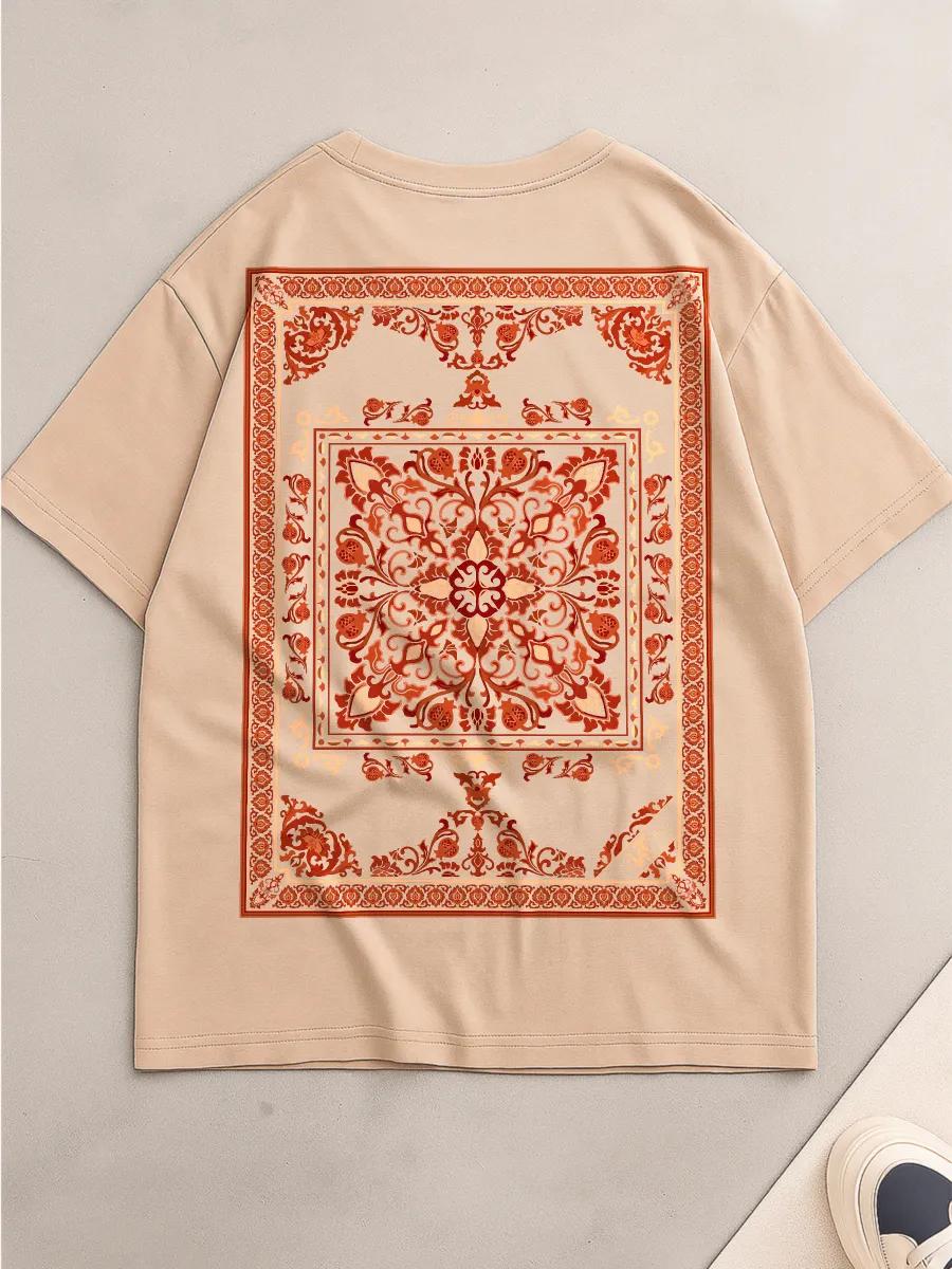 Washed oversized T-shirt with Christian print M
Washed oversized T-shirt with Christian print M