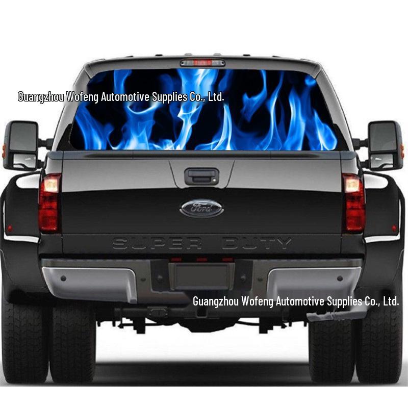 Phantom Blue Flame Rear Window Decal for Truck/SUV/Cars 135*36CM
Phantom Blue Flame Rear Window Decal for Truck/SUV/Cars 135*36CM