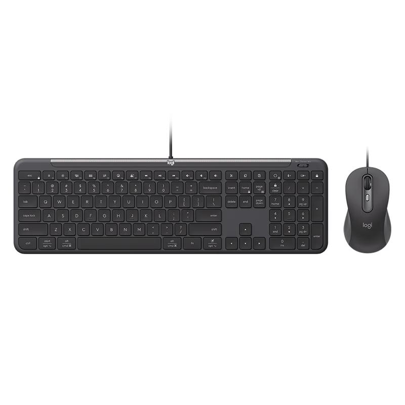 Logitech MK620 Wired Business Keyboard and Mouse Set
Logitech MK620 Wired Business Keyboard and Mouse Set