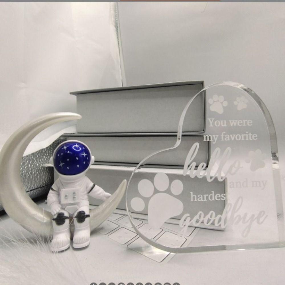 Romantic Crystal Glass Memorial Gift 10*10*1cm Sympathy Condolence Gift Bereavement Gift Pet
Romantic Crystal Glass Memorial Gift 10*10*1cm Sympathy Condolence Gift Bereavement Gift Pet