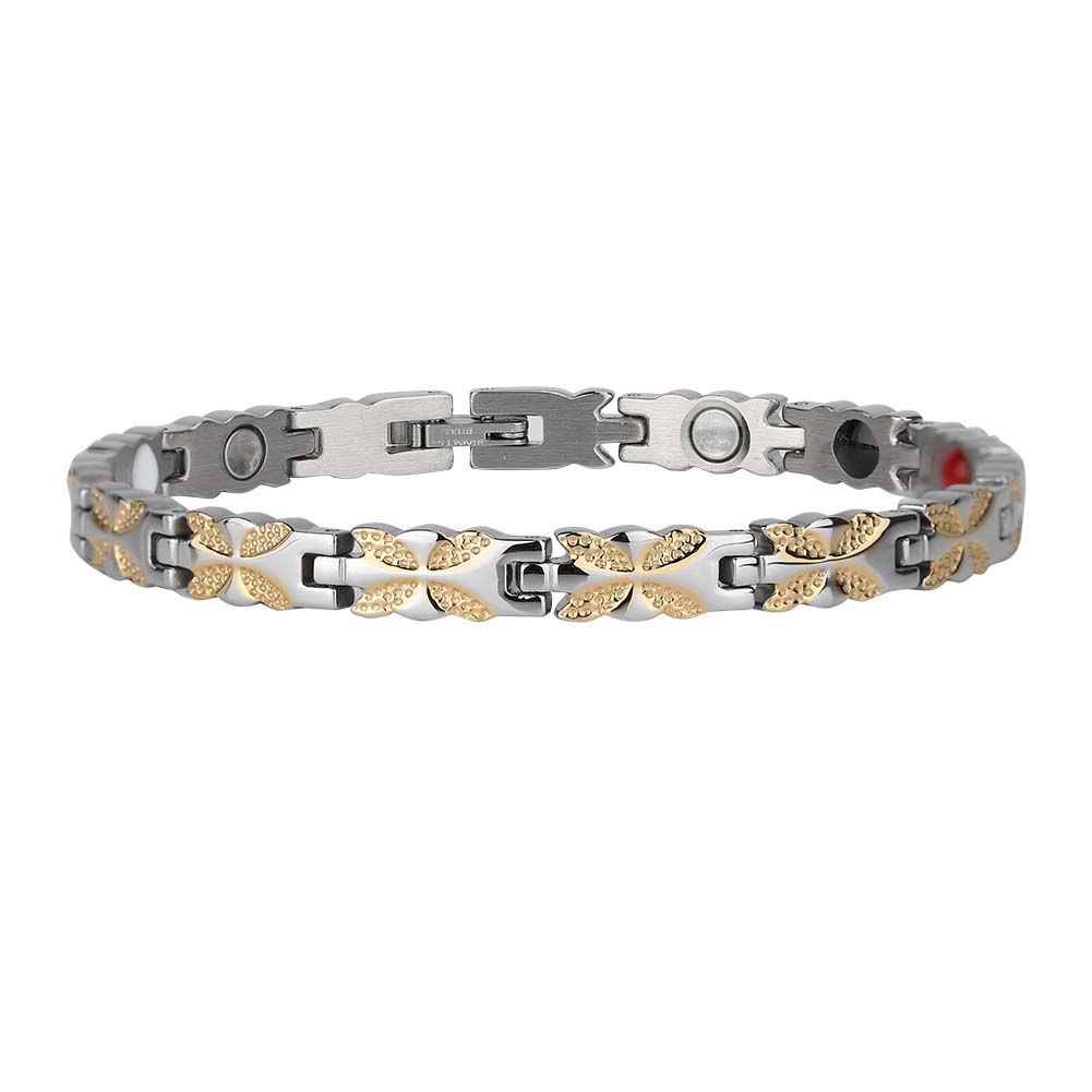 Fashion Woman Stainless Steel Flower Shape Bracelet Bangle Jewelry (Silver) срібний
Fashion Woman Stainless Steel Flower Shape Bracelet Bangle Jewelry (Silver) срібний