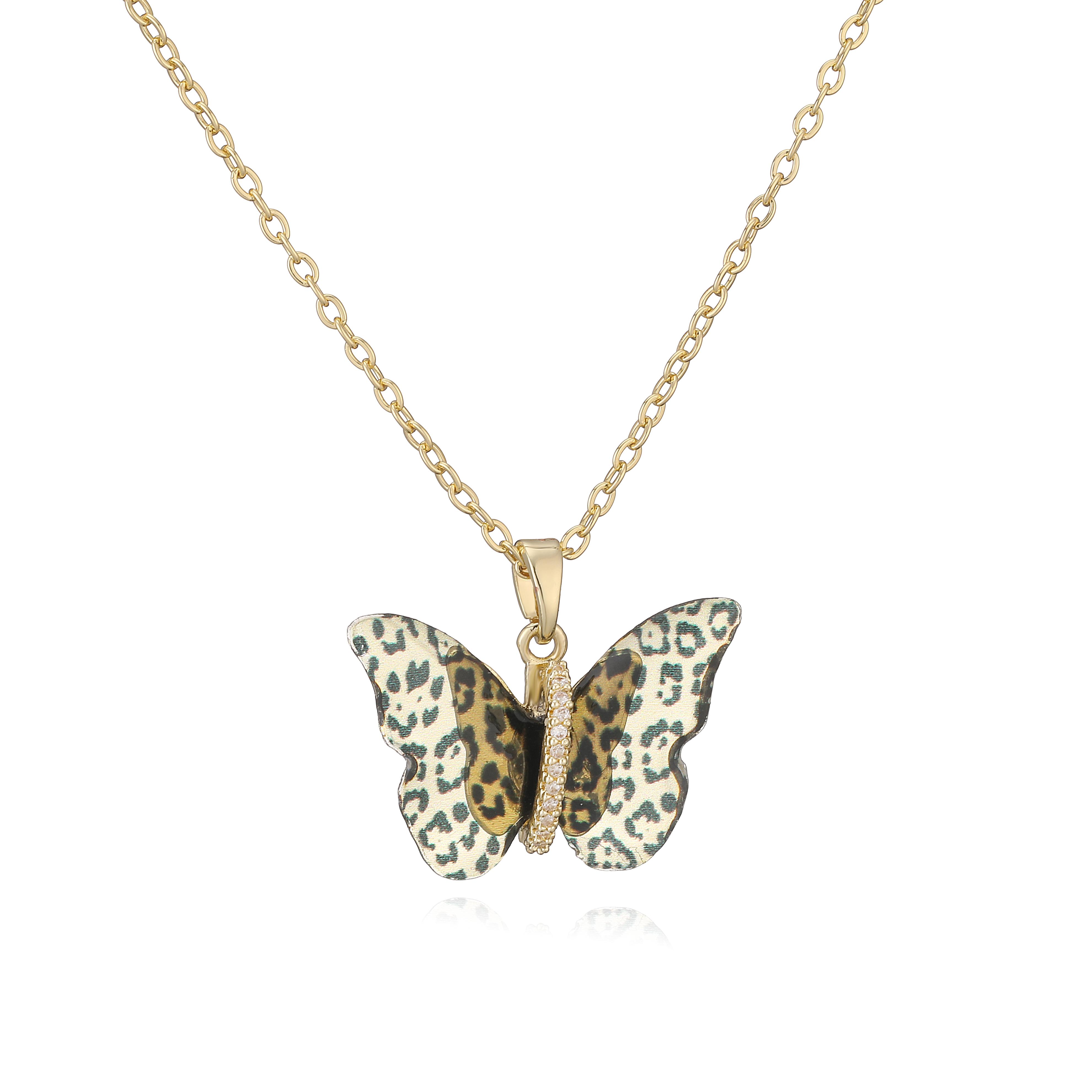 HECHENG,Resin Leopard Print Butterfly CZ Stone Charm Pendant Necklace Hip-Hop Y2K Style Unisex Zircon 1 Piece Other жовтий
HECHENG,Resin Leopard Print Butterfly CZ Stone Charm Pendant Necklace Hip-Hop Y2K Style Unisex Zircon 1 Piece Other жовтий