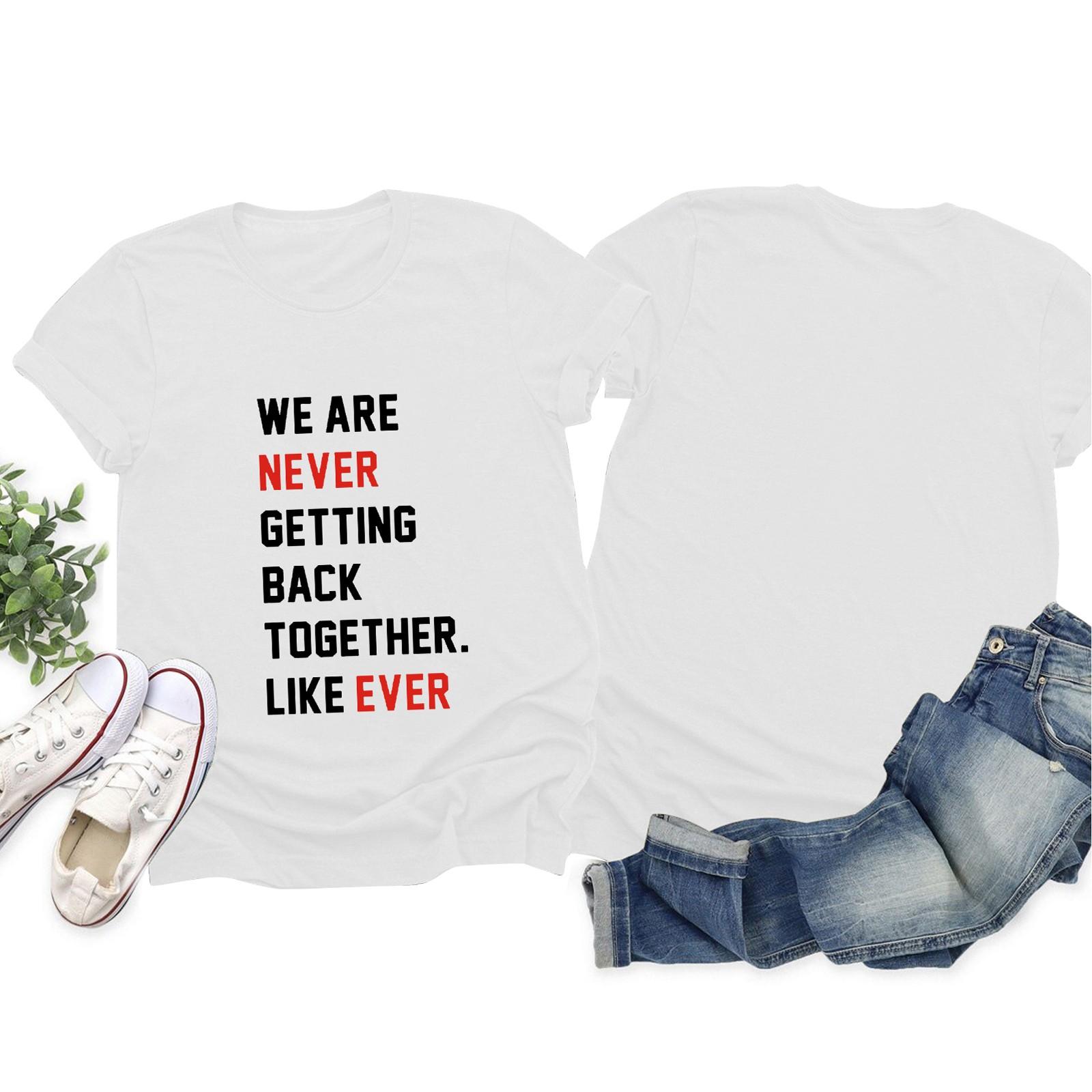 Жіноча повсякденна футболка з коротким рукавом і принтом XL білий
Жіноча повсякденна футболка з коротким рукавом і принтом XL білий