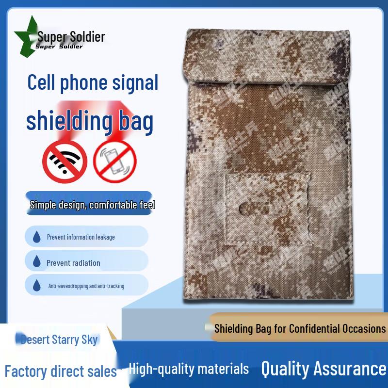 Mobile Phone Signal Blocking Faraday Bag
Mobile Phone Signal Blocking Faraday Bag