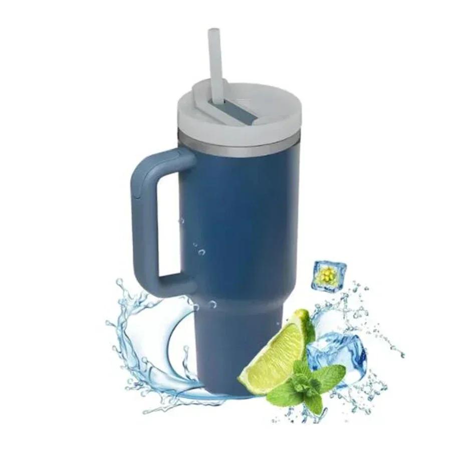 1200ml stainless steel insulated water bottle with straw and handle, large capacity vacuum coffee cup for hot cold drinks Above 1L синий
1200ml stainless steel insulated water bottle with straw and handle, large capacity vacuum coffee cup for hot cold drinks Above 1L синий