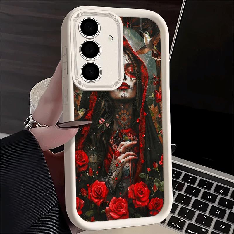 Phone Case for Samsung Galaxy S26 S25 Ultra S24 FE Catrina Beautiful Rose Girl Skull Shell S23 Plus S22 + S21 S20 5G Soft Silico Samsung S24 FE
Phone Case for Samsung Galaxy S26 S25 Ultra S24 FE Catrina Beautiful Rose Girl Skull Shell S23 Plus S22 + S21 S20 5G Soft Silico Samsung S24 FE