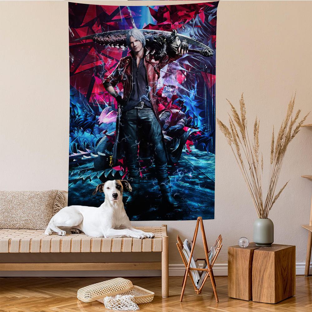 Game Devil May Cry Anime Tapestry Hippie Flower Wall Carpets Dorm Decor Cheap Hippie Wall Hanging 74x94cm(29x37in)
Game Devil May Cry Anime Tapestry Hippie Flower Wall Carpets Dorm Decor Cheap Hippie Wall Hanging 74x94cm(29x37in)