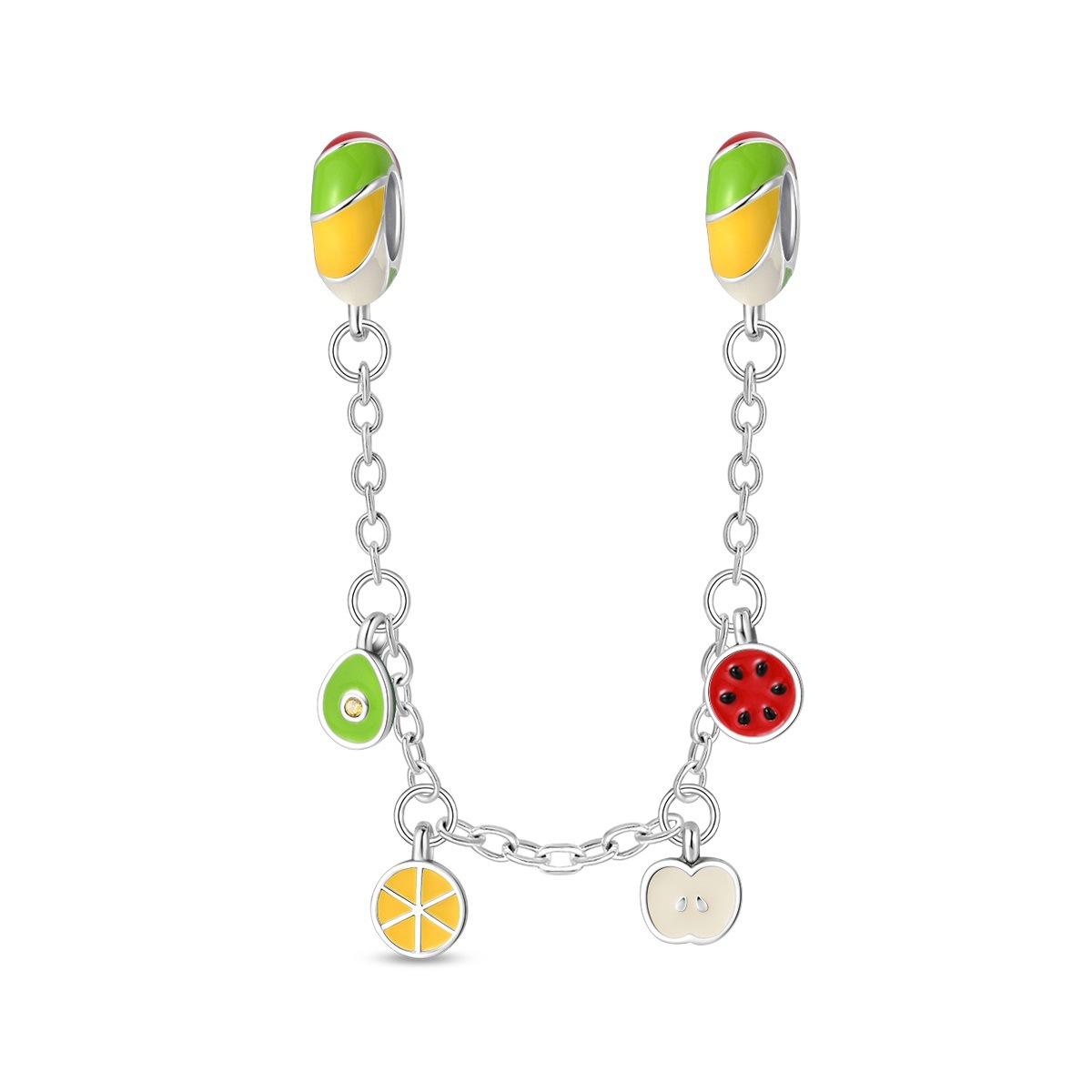 S925 Silver Fruit Cherry Donut Rainbow Candy Charms Beads DIY Bracelet Jewelry Accessories
S925 Silver Fruit Cherry Donut Rainbow Candy Charms Beads DIY Bracelet Jewelry Accessories
