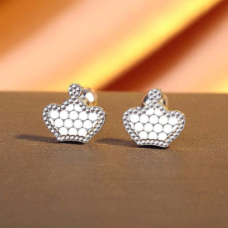 Explosive Cnc Dragon Scale Crushed Ice Ice Stud Earrings Silver Thread Screw Button Earbone Stud Advanced Sense Versatile Crown Earrings Women 925 silver платиновый
Explosive Cnc Dragon Scale Crushed Ice Ice Stud Earrings Silver Thread Screw Button Earbone Stud Advanced Sense Versatile Crown Earrings Women 925 silver платиновый