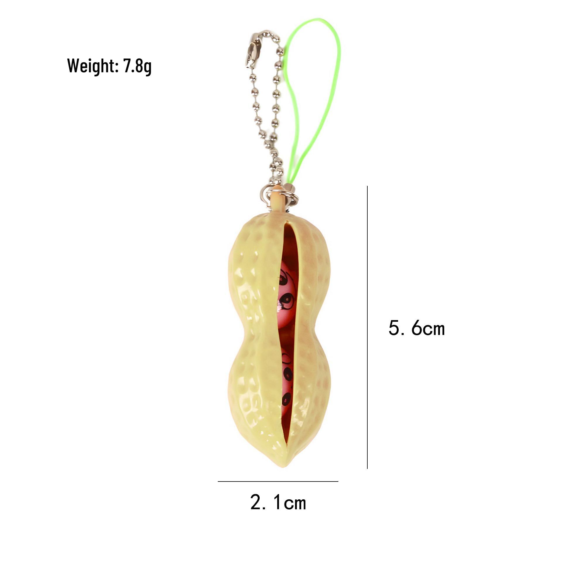 Decompression Peanut Squeeze Keychain Toy
Decompression Peanut Squeeze Keychain Toy