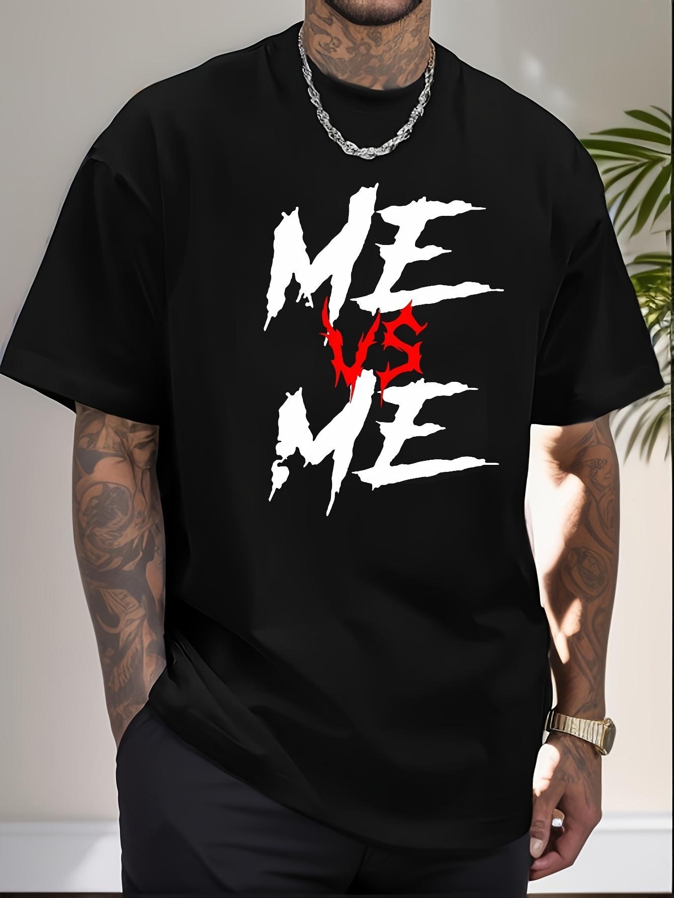 ME VS ME Geometric Print Cotton T-shirt - Breathable & Comfortable Loose Fit XXXL
ME VS ME Geometric Print Cotton T-shirt - Breathable & Comfortable Loose Fit XXXL