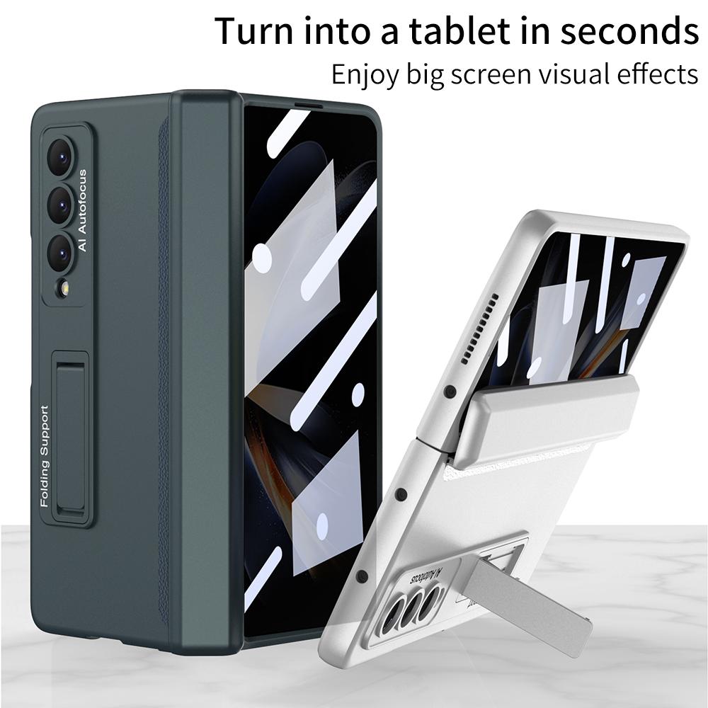 GKK 10691 For Samsung Galaxy Z Fold4 5G Case with Privacy Screen Film Magnetic Hinge Kickstand Phone Cover Green
GKK 10691 For Samsung Galaxy Z Fold4 5G Case with Privacy Screen Film Magnetic Hinge Kickstand Phone Cover Green