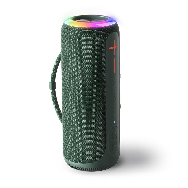 New X12 Outdoor Portable Wireless Bluetooth Speaker 40W High Power RGB Subwoofer TWS/TF/AUX IPX6 Waterproof Stereo Speaker зелений
New X12 Outdoor Portable Wireless Bluetooth Speaker 40W High Power RGB Subwoofer TWS/TF/AUX IPX6 Waterproof Stereo Speaker зелений