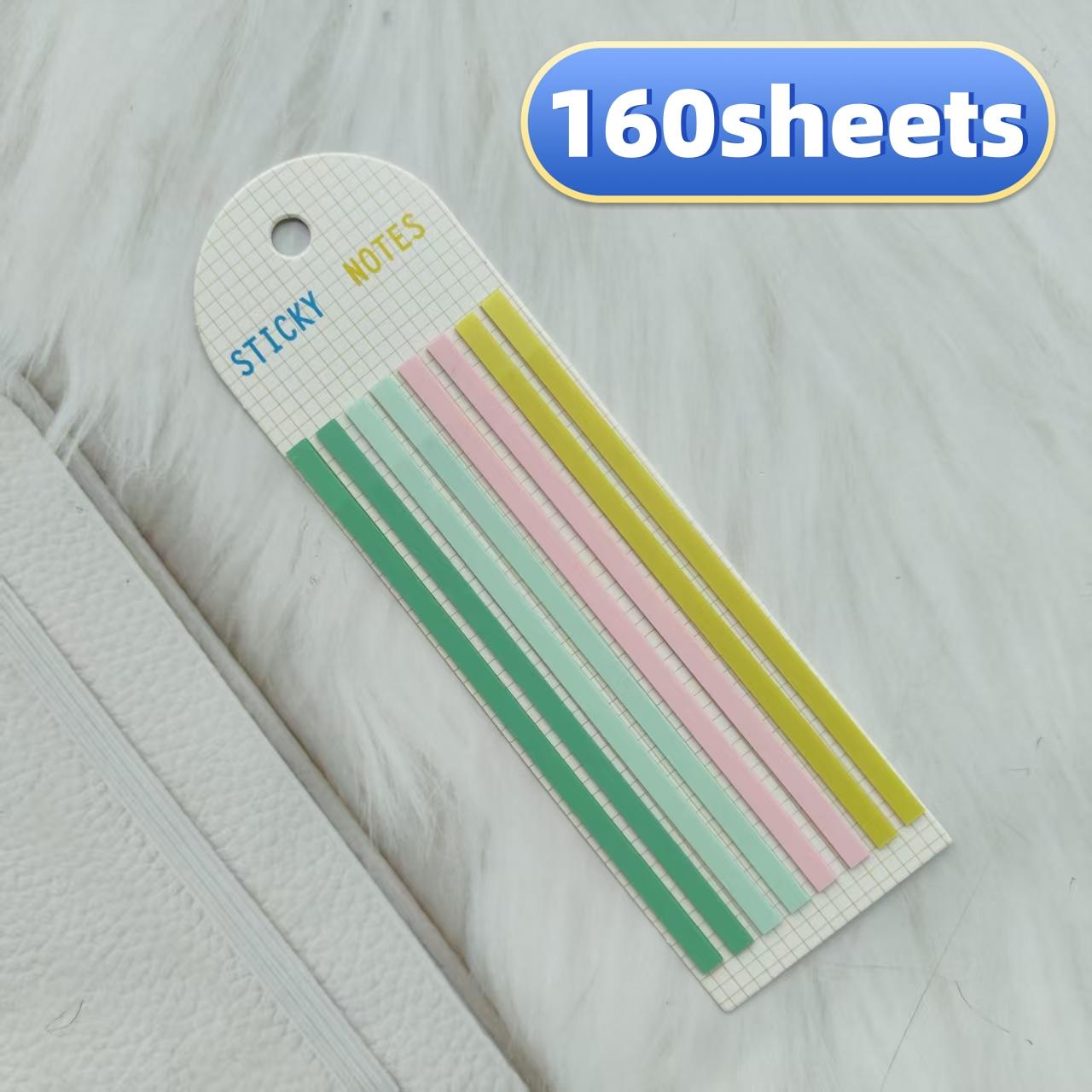 160Pcs Color Stickers Transparent Fluorescent Index Tabs Flags Sticky Note Stationery Children Gifts School Office Supplie
160Pcs Color Stickers Transparent Fluorescent Index Tabs Flags Sticky Note Stationery Children Gifts School Office Supplie
