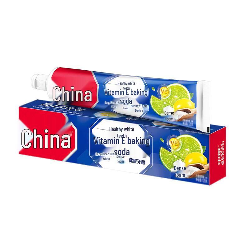 Zhonghua Healthy White VC Baking Soda Toothpaste
Zhonghua Healthy White VC Baking Soda Toothpaste