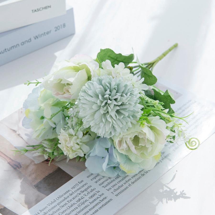 1/5PCS Artificial Flower 4 Bunches Silk Peony Hydrangea Festival Wreath Decor Vase Home Room Garden Wedding Wreath Bouquet props 1 pc зелёный
1/5PCS Artificial Flower 4 Bunches Silk Peony Hydrangea Festival Wreath Decor Vase Home Room Garden Wedding Wreath Bouquet props 1 pc зелёный