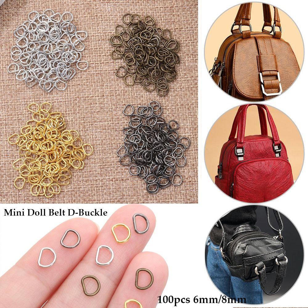 6/8mm Stuffed Toys Mini Ultra-small Diy Dolls Buckles Doll Bags Accessories Belt Buttons D-Buckle 6mm бронзовий
6/8mm Stuffed Toys Mini Ultra-small Diy Dolls Buckles Doll Bags Accessories Belt Buttons D-Buckle 6mm бронзовий