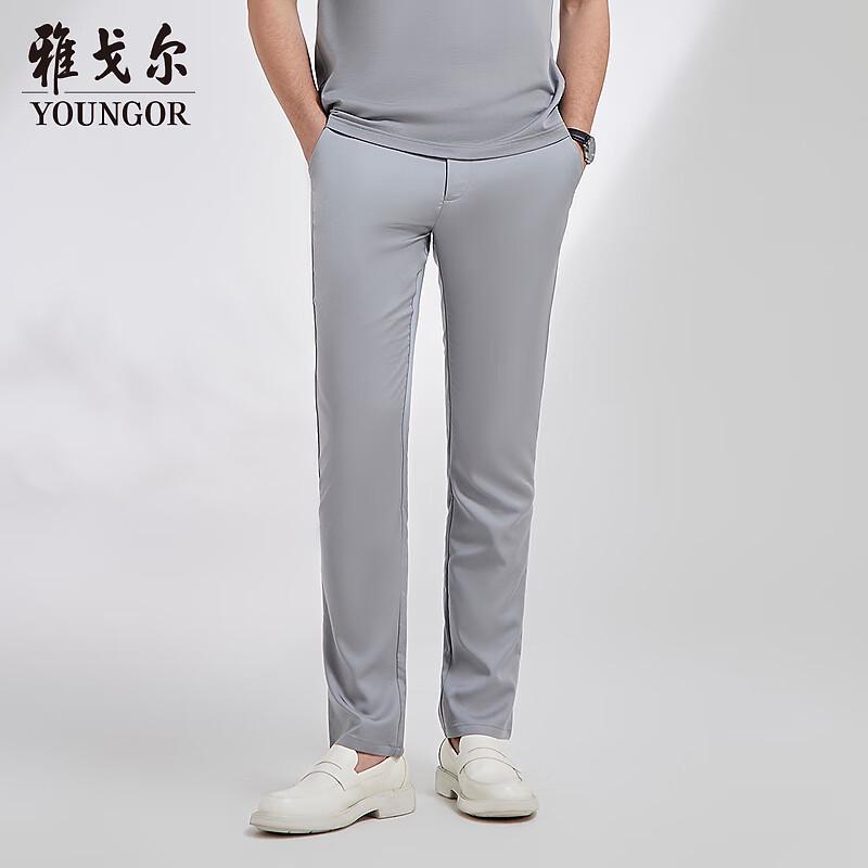 Yageer Men s Lightweight Ice Silk Business Casual Trousers 37 (185/92A)
Yageer Men s Lightweight Ice Silk Business Casual Trousers 37 (185/92A)