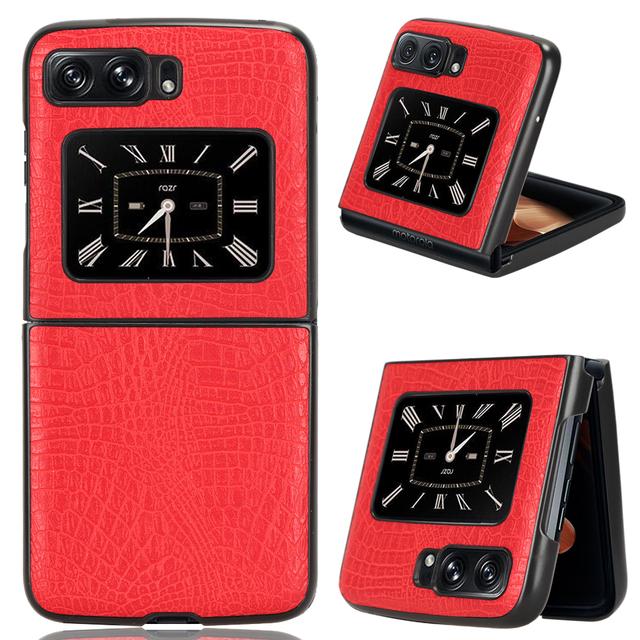 Удобный противоскользящий чехол из крокодиловой кожи для Motorola Moto Razr 2022 5g Razr3, защитный чехол для Moto Razr 3, чехлы for MOTO RAZR 2022 красный
Удобный противоскользящий чехол из крокодиловой кожи для Motorola Moto Razr 2022 5g Razr3, защитный чехол для Moto Razr 3, чехлы for MOTO RAZR 2022 красный
