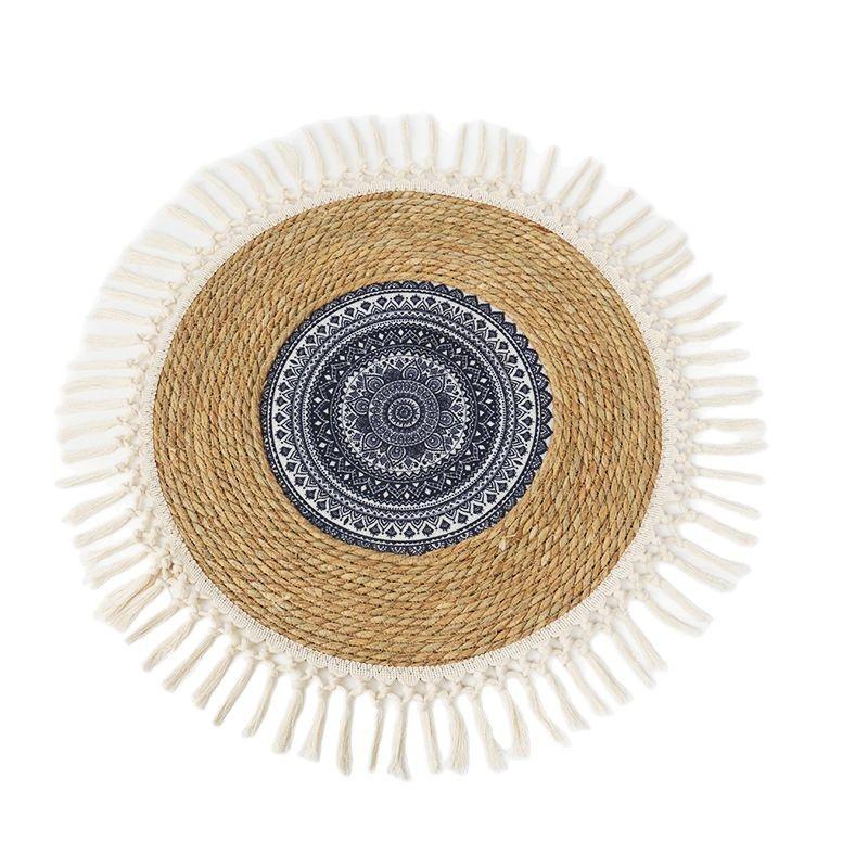 Zen Meditation Tatami Cushion Natural Straw Floor Pillow for Japanese Style Sitting or Buddhist Worship 30cm синій
Zen Meditation Tatami Cushion Natural Straw Floor Pillow for Japanese Style Sitting or Buddhist Worship 30cm синій