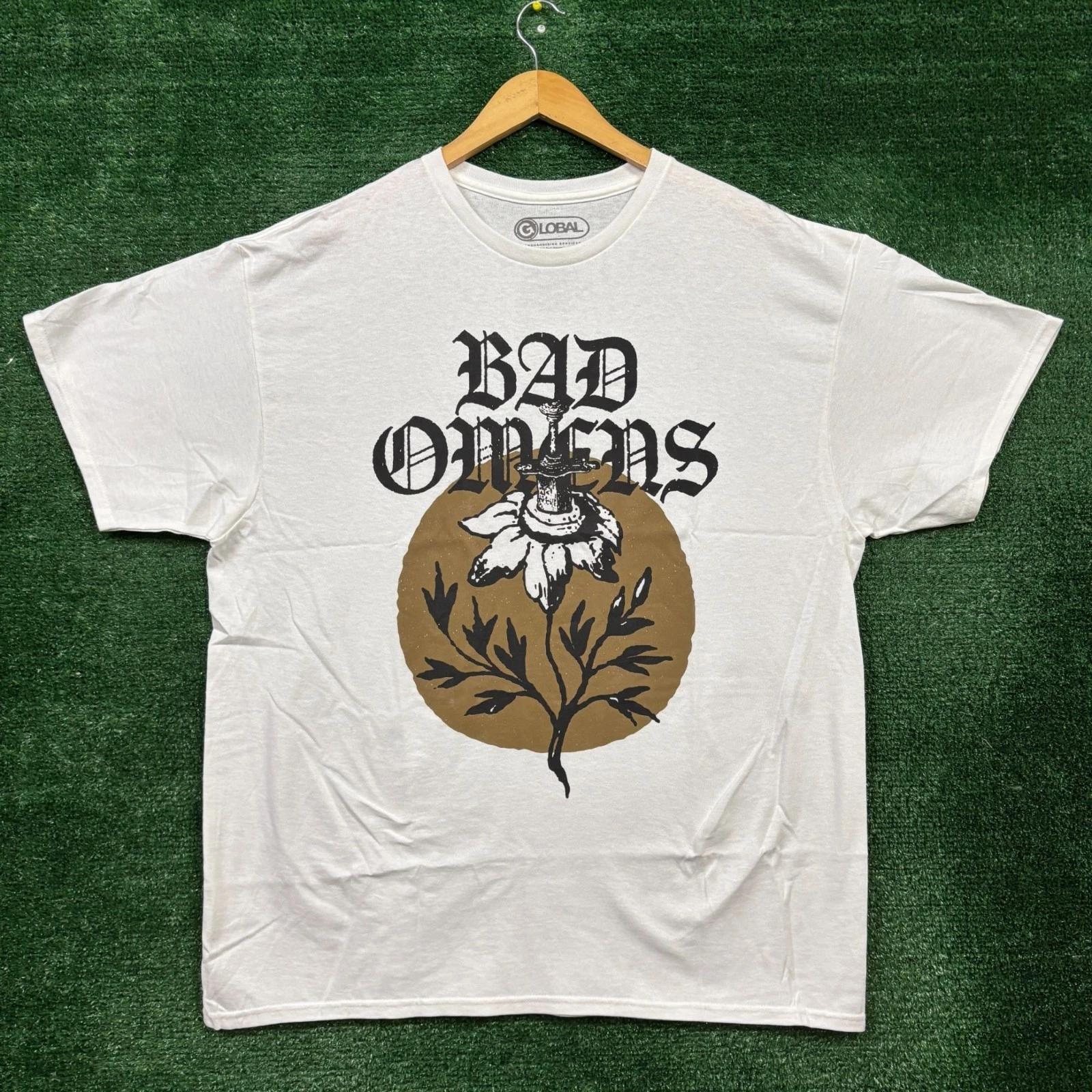 Bad Omens Sword Flower Heavy Metal Band T-shirt Size Extra Large 3XL
Bad Omens Sword Flower Heavy Metal Band T-shirt Size Extra Large 3XL