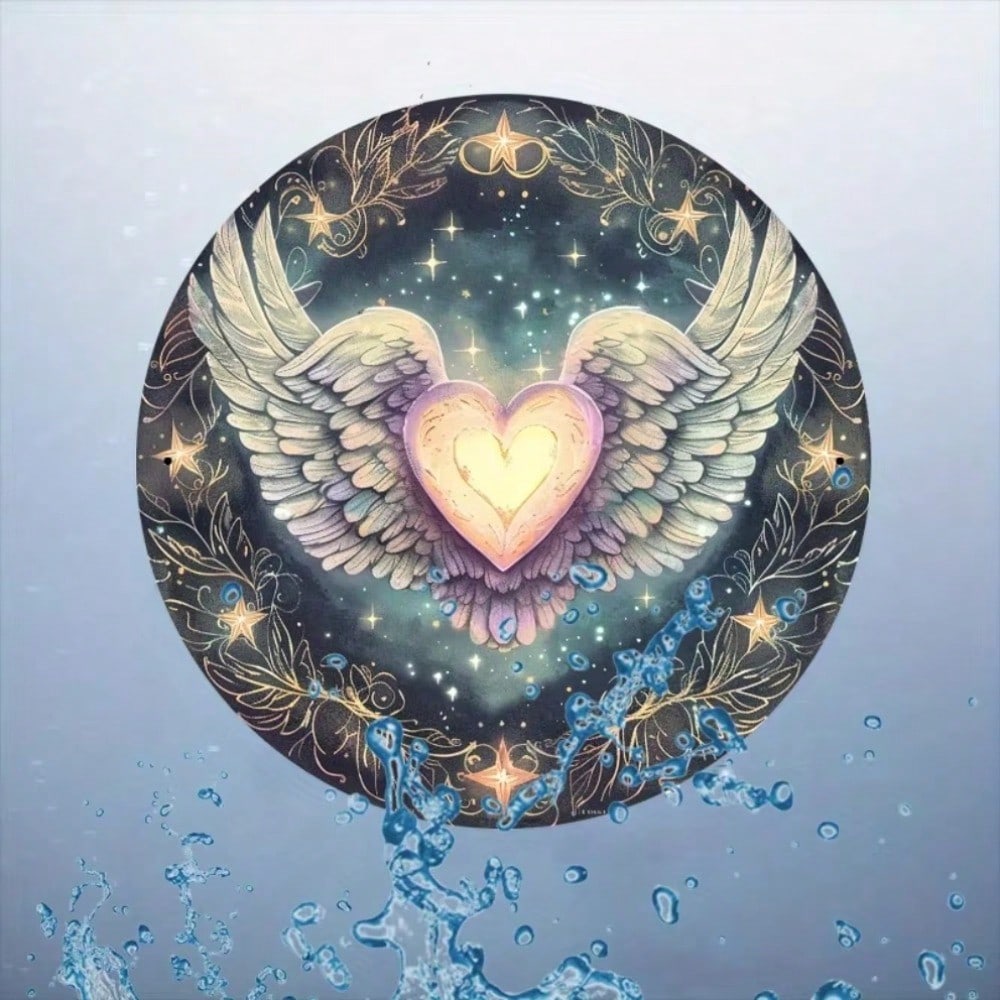 3D Iron Wall Art Angel Wing Heart Vintage Home Decor Metal Round Sign 12 Inch Indoor Outdoor Garden Room Office 20x20 білий
3D Iron Wall Art Angel Wing Heart Vintage Home Decor Metal Round Sign 12 Inch Indoor Outdoor Garden Room Office 20x20 білий