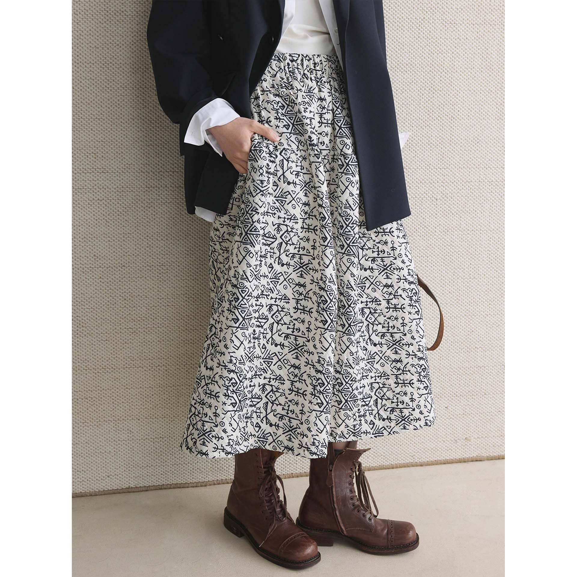 Louvre Winter Korean Retro Fishbone Pattern A-line Skirt - Comfortable Casual Long Women s Skirt One Size абрикосовий
Louvre Winter Korean Retro Fishbone Pattern A-line Skirt - Comfortable Casual Long Women s Skirt One Size абрикосовий