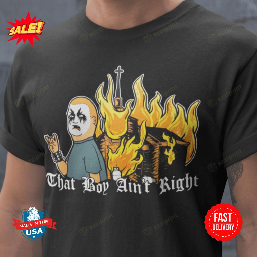 That Boy Aint Right Bobby King of The Hill T-Shirt Unisex T-Shirt XL
That Boy Aint Right Bobby King of The Hill T-Shirt Unisex T-Shirt XL