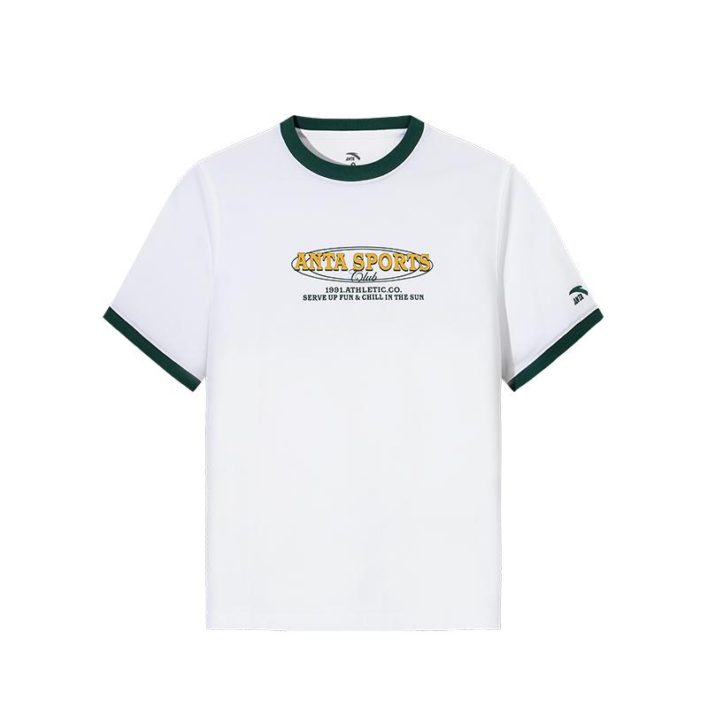 Anta Comfortable Simple Versatile Spliced Round Neck Letter Breathable Short Sleeve T-Shirt Women Tops Snow-White Forest-Green 162538118-1 XL
Anta Comfortable Simple Versatile Spliced Round Neck Letter Breathable Short Sleeve T-Shirt Women Tops Snow-White Forest-Green 162538118-1 XL