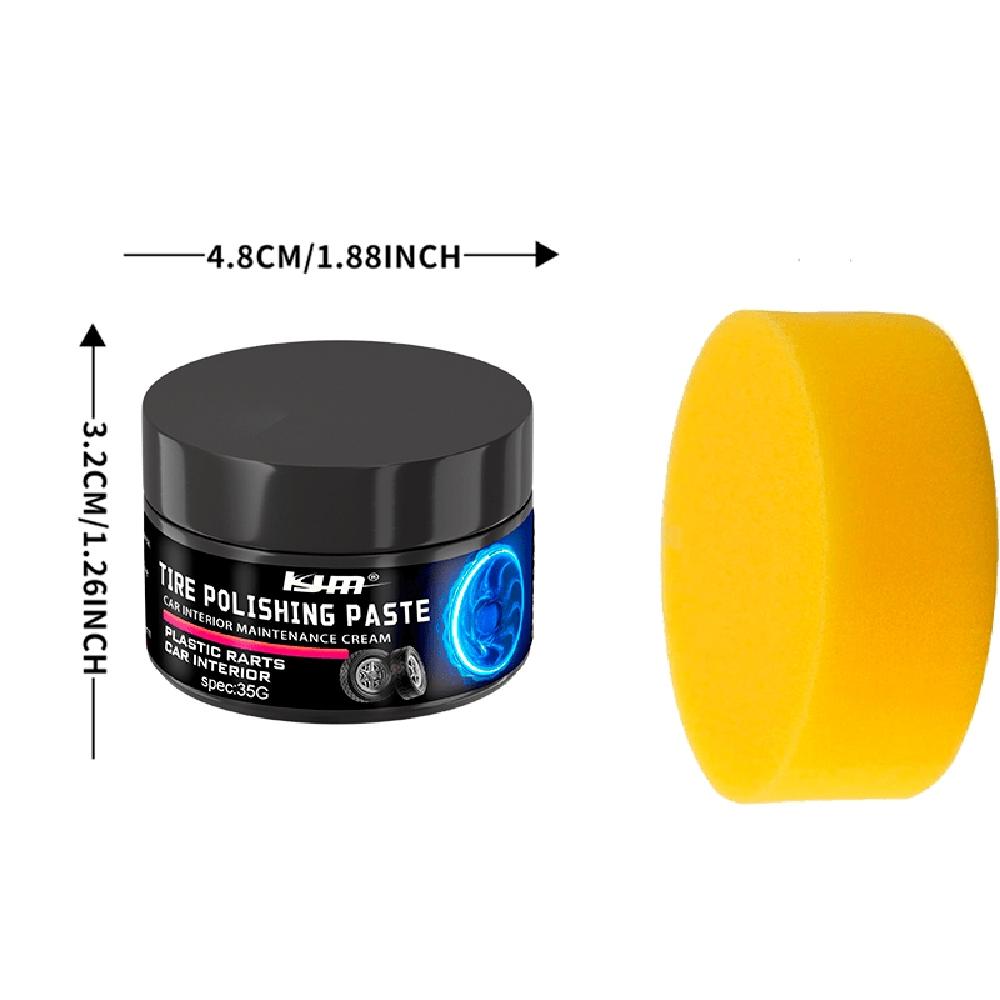 KJM - All-In-One Black Plastic And Leather Repair Agent - Car Interior Restoration Paste, Featuring Color Correction, Glossy Pol
KJM - All-In-One Black Plastic And Leather Repair Agent - Car Interior Restoration Paste, Featuring Color Correction, Glossy Pol