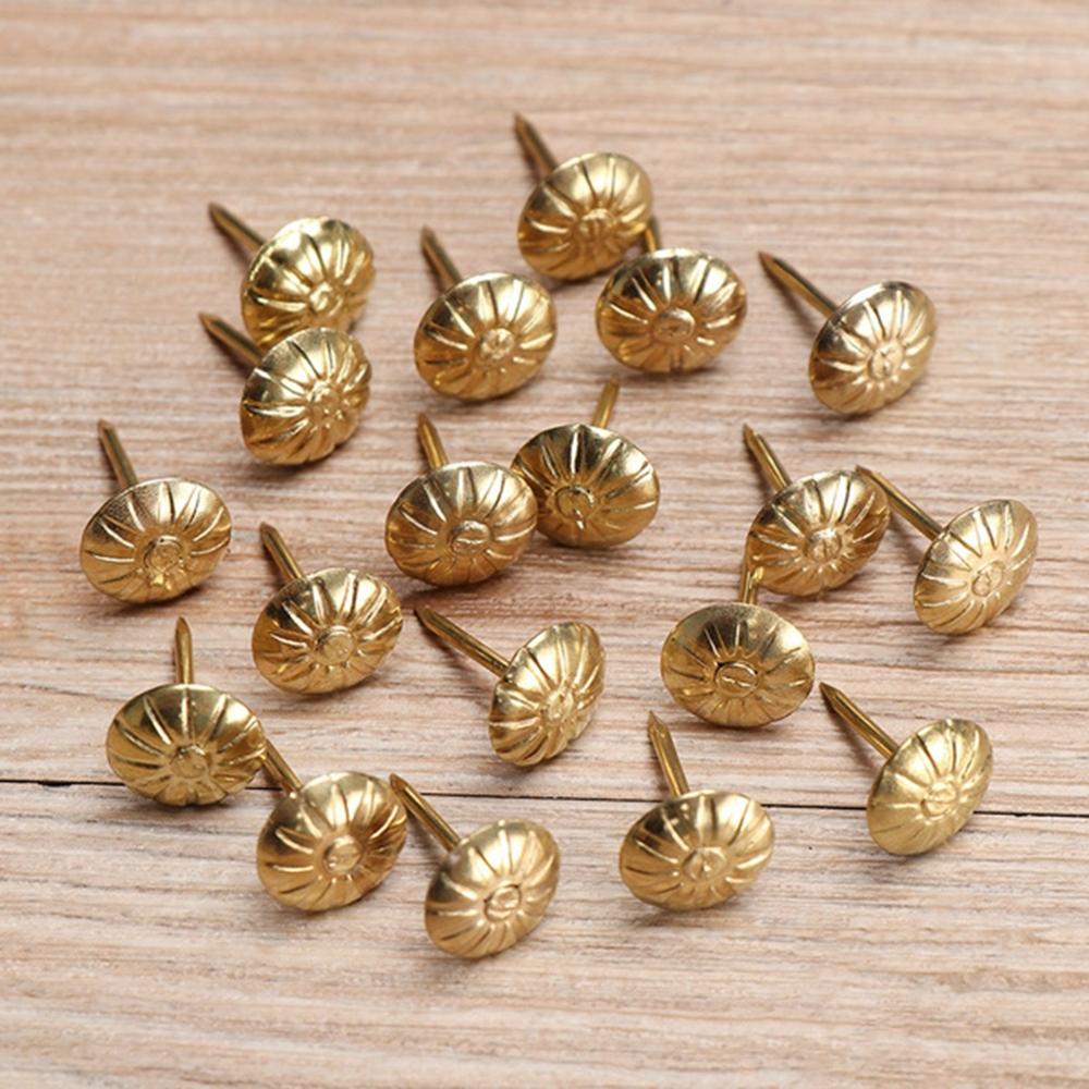 Gift Box Sofa DIY Home Table Woodwork Tool Tacks Decorative Nails Furniture Hardware Pushpins 100pcs-Gold
Gift Box Sofa DIY Home Table Woodwork Tool Tacks Decorative Nails Furniture Hardware Pushpins 100pcs-Gold