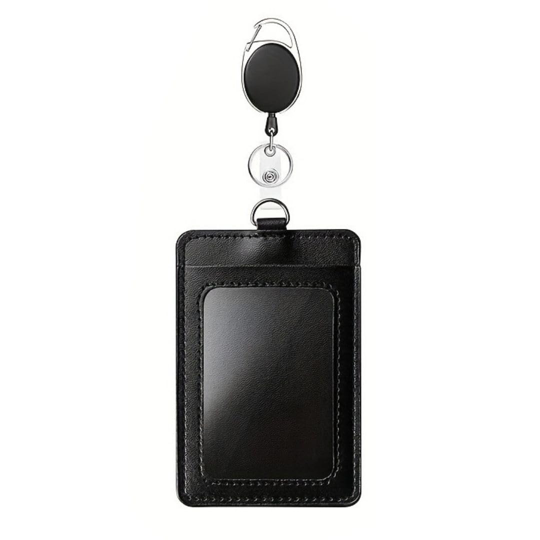 Pass case reel black maximum 60cm retractable cord commuter holder ID card IC name leather commuting school train strap slim unisex (KB259 black)
Pass case reel black maximum 60cm retractable cord commuter holder ID card IC name leather commuting school train strap slim unisex (KB259 black)