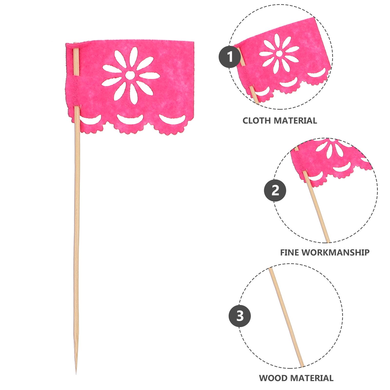 Mexican Flag Day of The Dead Cake Topper Happy Birthday Decorations Party Supplies 5.7X4.2CM
Mexican Flag Day of The Dead Cake Topper Happy Birthday Decorations Party Supplies 5.7X4.2CM