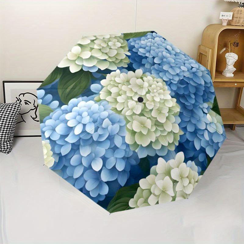 Elegant Blue Hydrangea 2 Umbrella with 8-Rib Sturdy Frame - Automatic Open, Foldable Design for Beach, Travel & Outdoor Activi (as the picture,Iron&8K)
Elegant Blue Hydrangea 2 Umbrella with 8-Rib Sturdy Frame - Automatic Open, Foldable Design for Beach, Travel & Outdoor Activi (as the picture,Iron&8K)